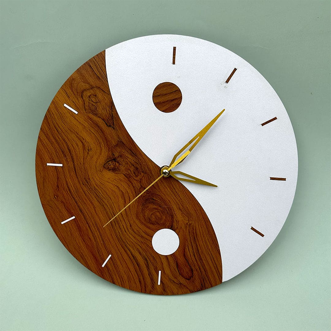 ZEN Premium Wooden Wall Clock Double Layered