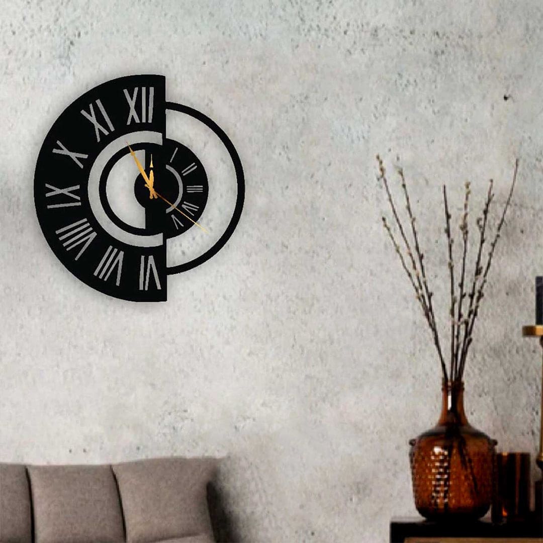 Circular Modern Acrylic Wall Clock